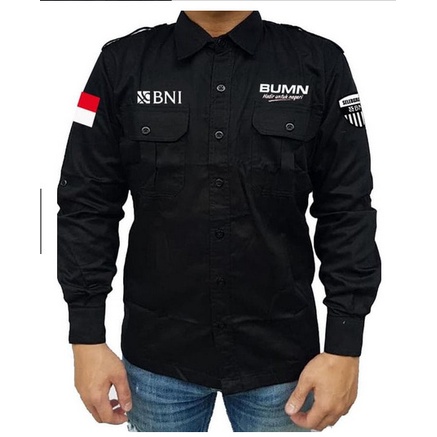 KEMEJA SERAGAM BANK MANDIRI, BANK BNI, BANK BRI