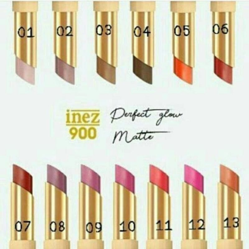 INEZ PERFECT GLOW MATTE LIPSTICK