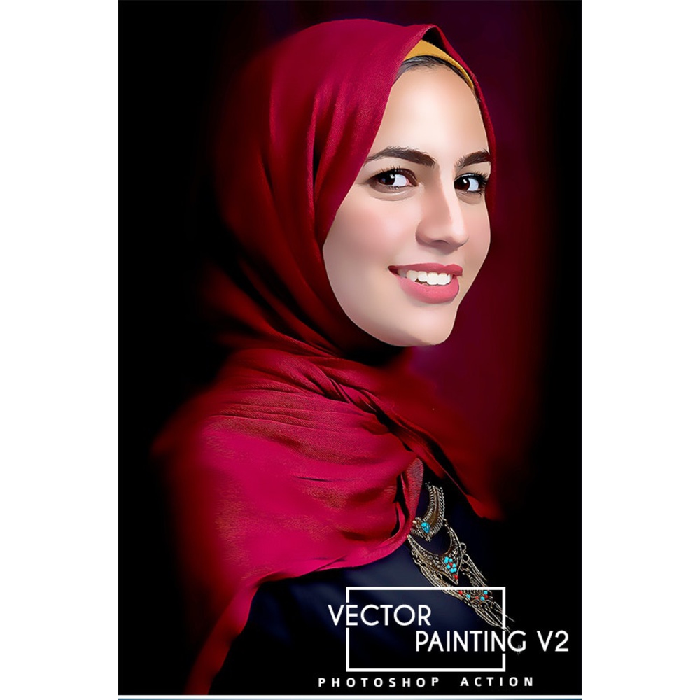 Vector Painting V2 Photoshop Action