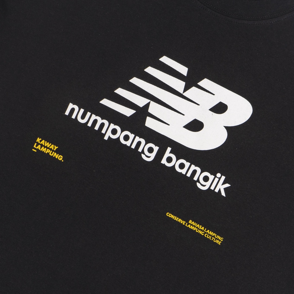 Kaway T-shirt NUMPANG BANGIK BLACK