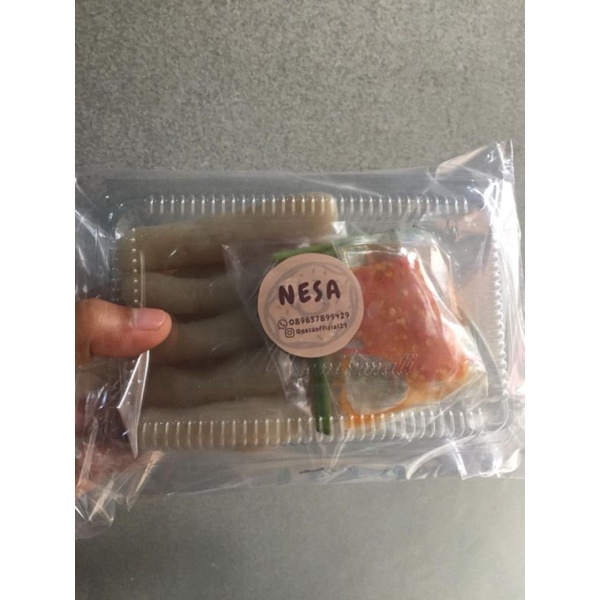 

bakwan bangka/pempek kuah
