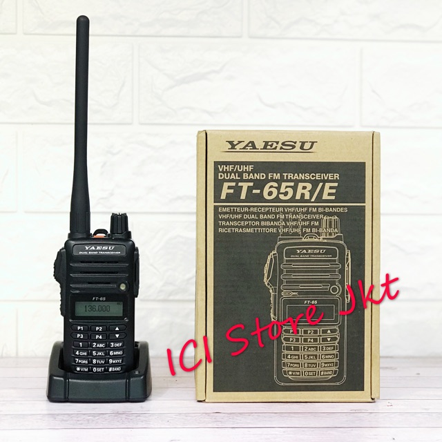 Radio HT Yaesu FT65 RE / Original / Garansi Resmi