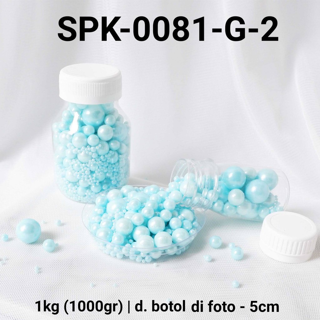 

SPK-0081-G-2 Sprinkles sprinkle sprinkel 1kg 1kilo mutiara mix biru yamama baking grosir murah sprinkles cake dekorasi mutiara trimit decoration story sprinklestory sprinklesstory sprinkle story yamama baking