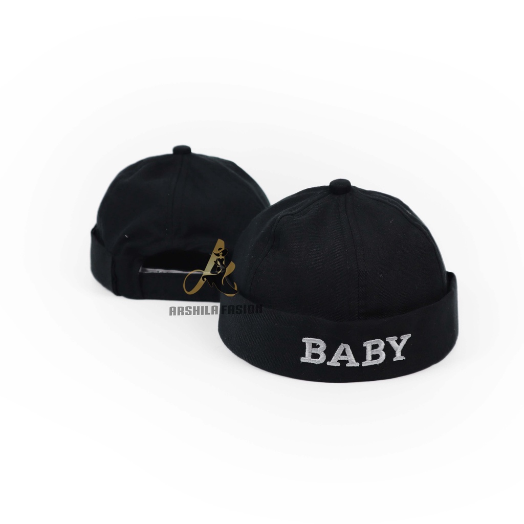 Topi Miki Bayi Bordir Baby / Topi Buntung Bayi Usia 0-3 Tahun