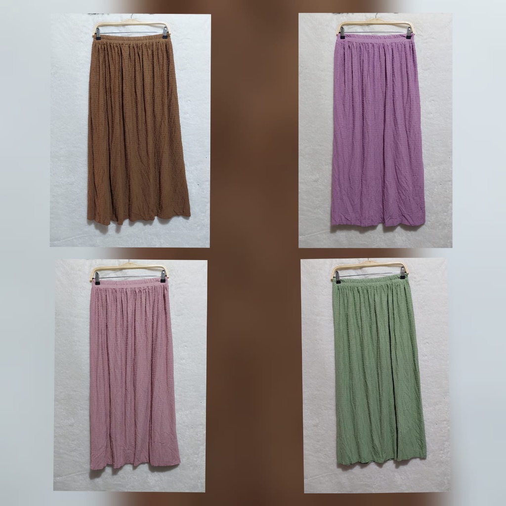 [ NEW D-127 ] Rok Plisket Semok/ Rok Muslim Terbaru/ Heyget Premium