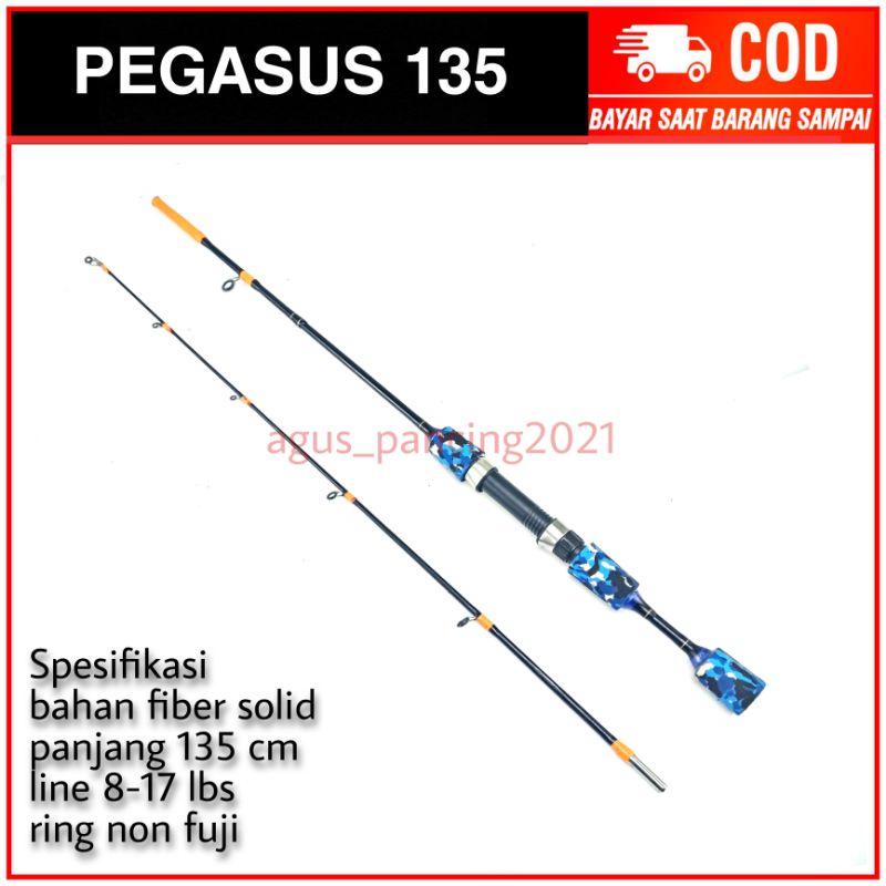 Joran spinning Ajiro Pegasus 135cm
