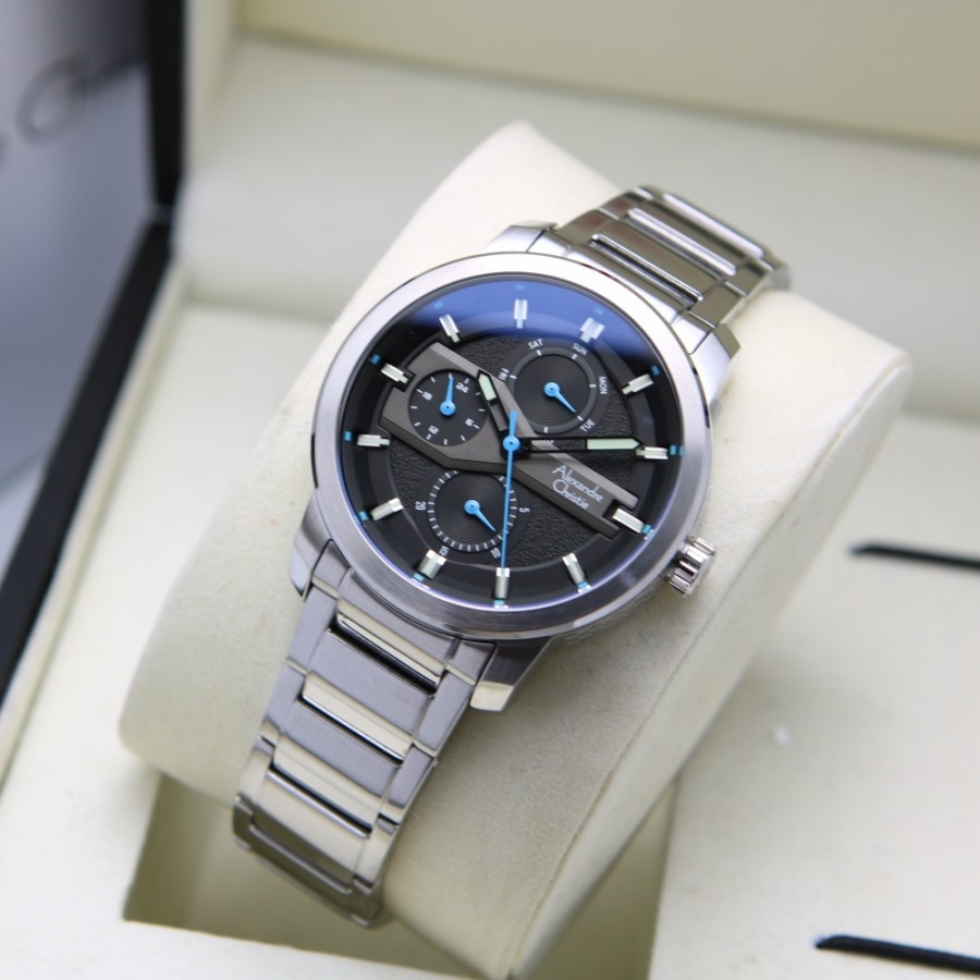 ALEXANDRE CHRISTIE AC 6562 SILVER WANITA STAINLESS. ORIGINAL