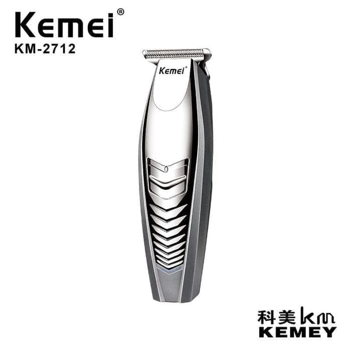 Kemei KM-2712 Rechargeable Hair Clipper profesional Pria Cordless Hair