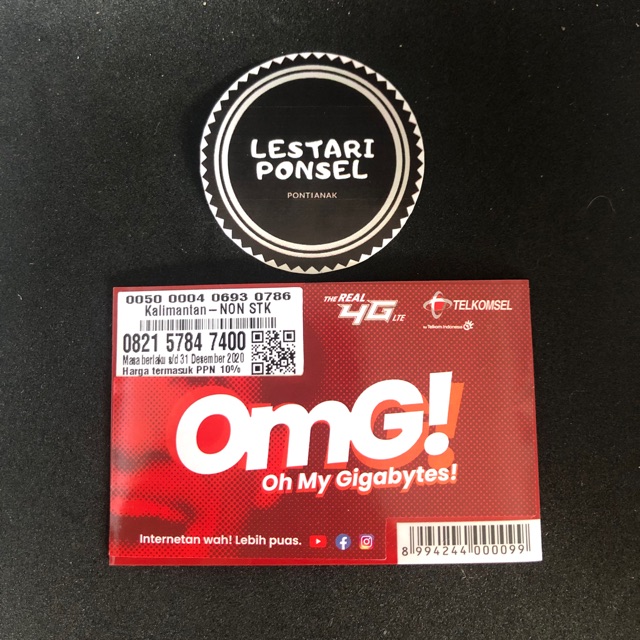 Kartu Simpati Red 0K Kalimantan