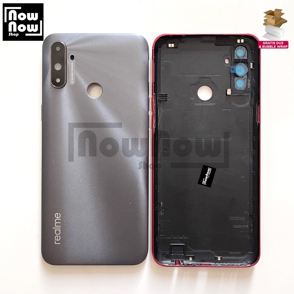 Backdoor Tutup Belakang Baterai Backcover Back Casing Housing Realme C3 RMX2027 RMX2020 RMX2021 Cover Belakang