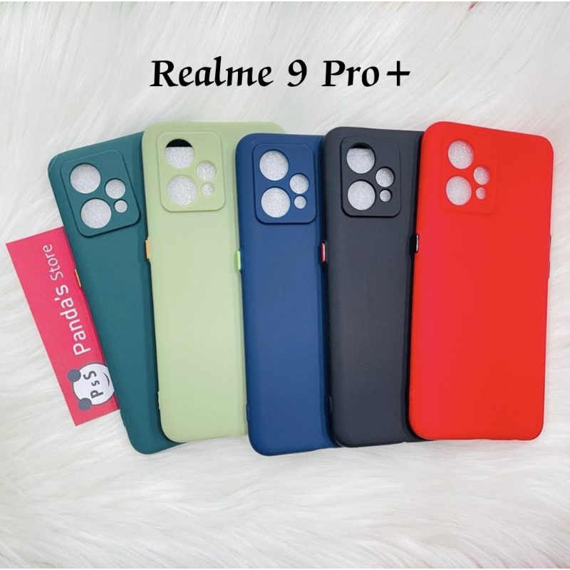 Case Realme 9 Pro+ Babycase + Pelindung Kamera, Makaron Full Color (PsS)