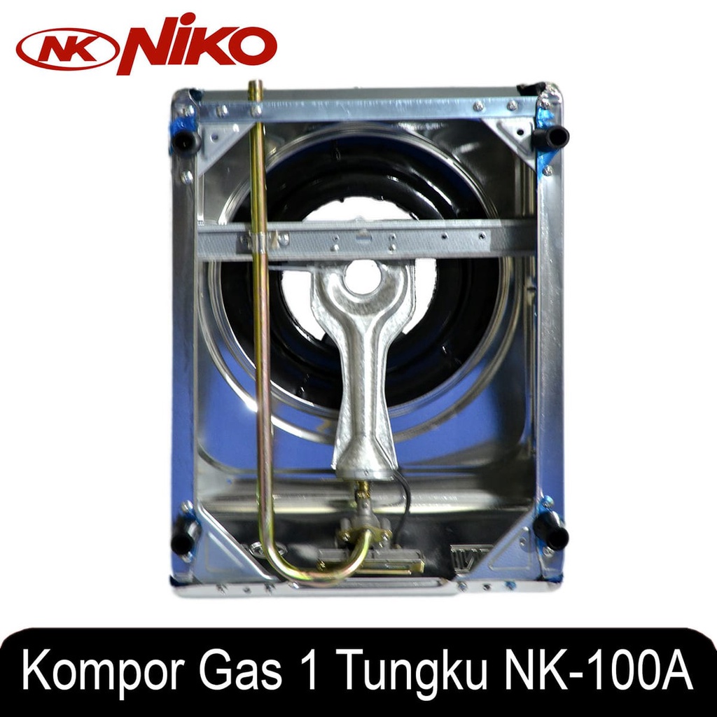 Kompor Gas LPG 1 Tungku Stainless Steel Murah Niko NK-100A / NK 100 A / NK100A