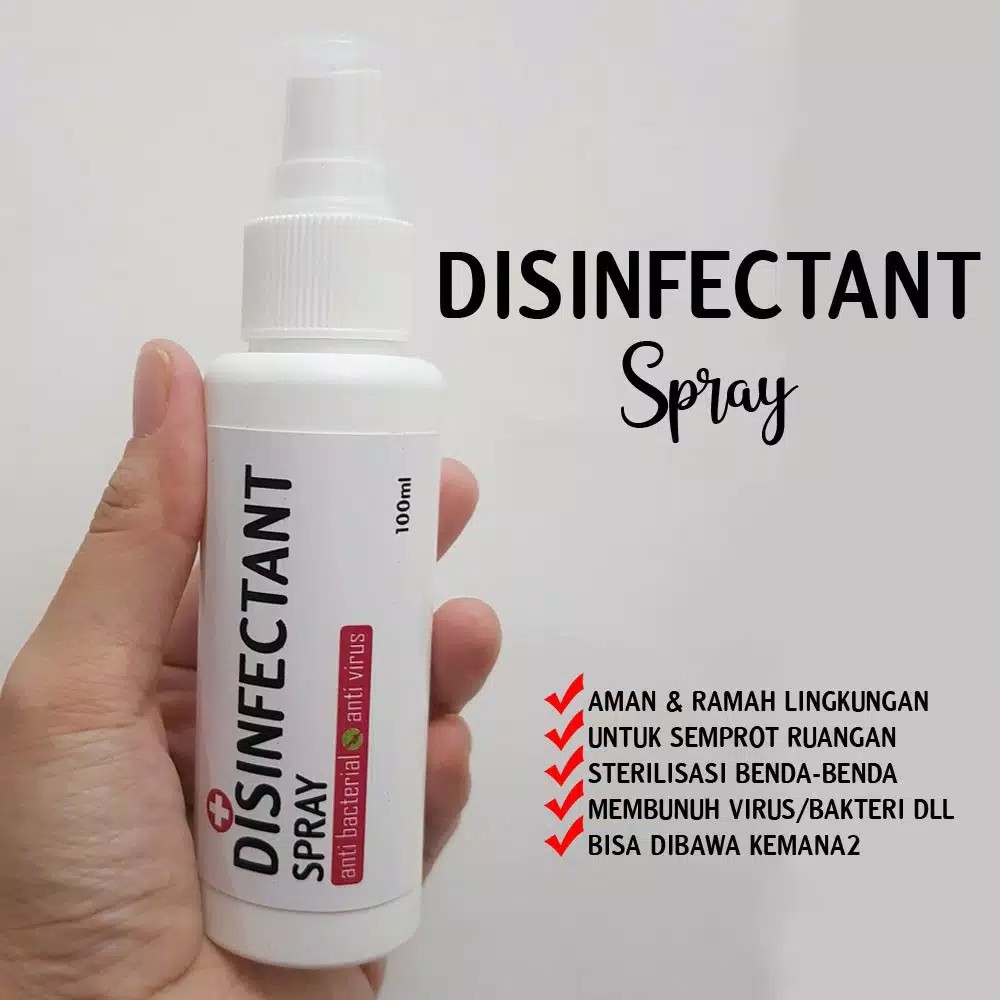 Disinfectant Spray / Desinfektan 60ml 100ml