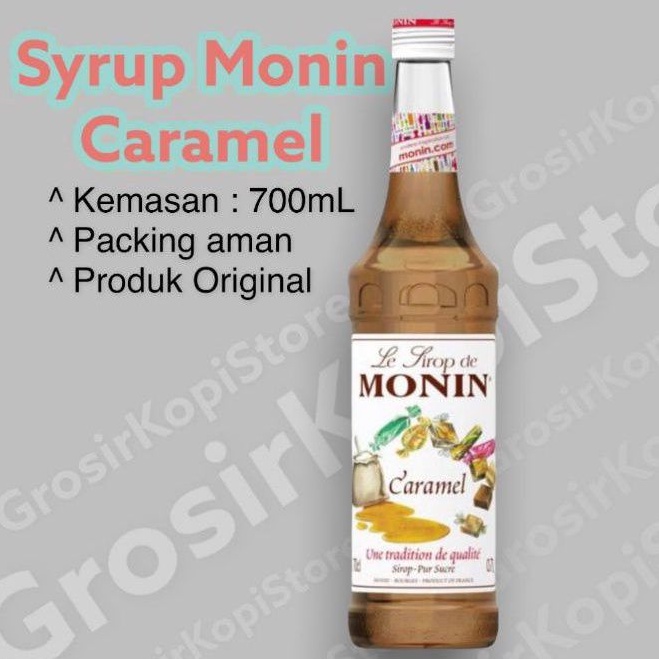 

Monin Caramel sirup 700ml