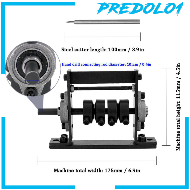 (Predolo1) Mesin Pengupas Kabel Manual Bahan Tembaga