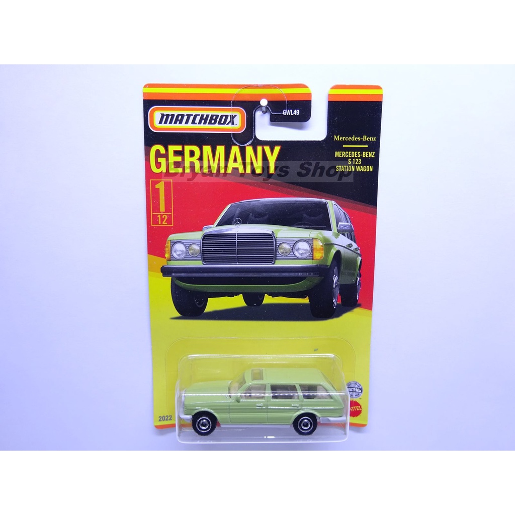 Matchbox Germany Mercedes Benz S 123 Station Wagon Hijau