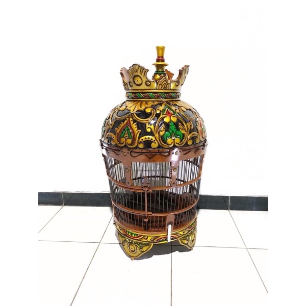 Sangkar burung perkutut kayu jati terlaris dan murah