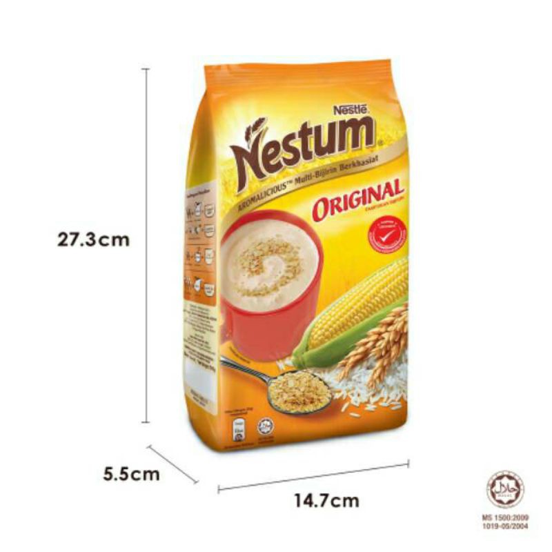 

FREE 50GR NESTUM All Family Original sereal Malaysia FREE 50GR (550g)