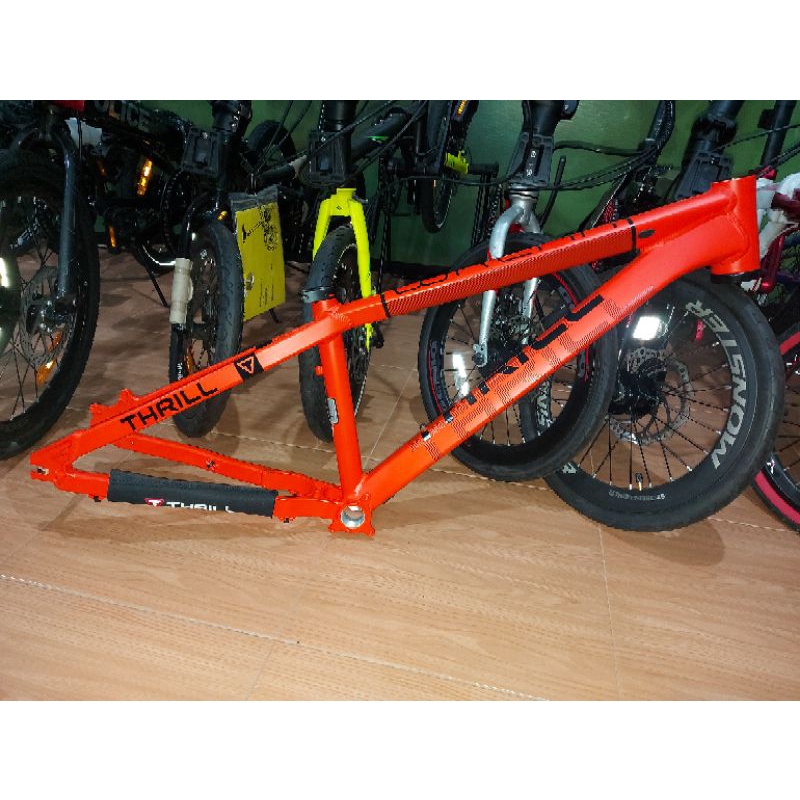 Frame Set Thrill Wreak Dirt Jump 26 inch Terbaru (GREY, ORANYE, SILVER)