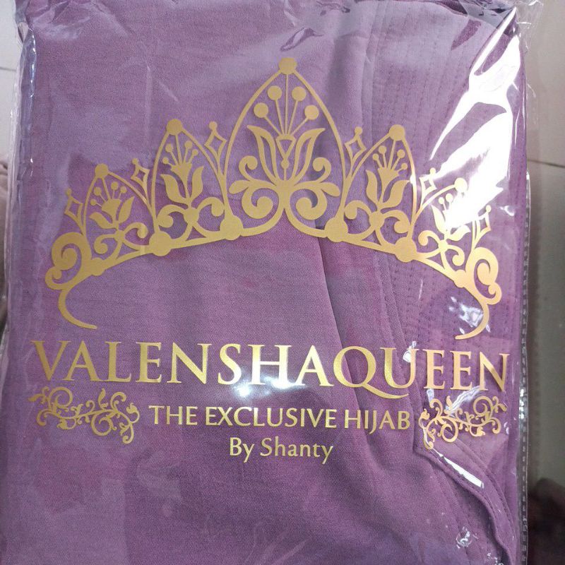 KHIMAR TALI CLARA XL ORIGINAL VALENSHA QUEEN-Dark Lavender