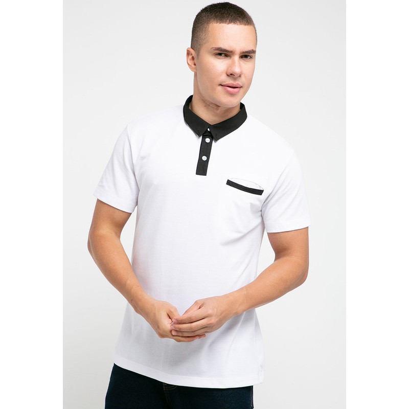 Tolliver Cotton Colar Polo Shirt