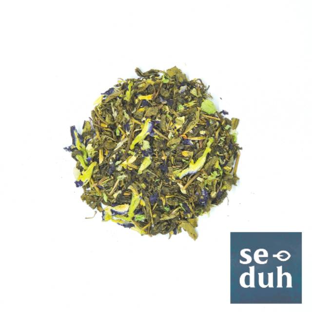 

BLEU JASMINE - Blue Pea Jasmine Green Tea Blend - Bulk size 500 gram