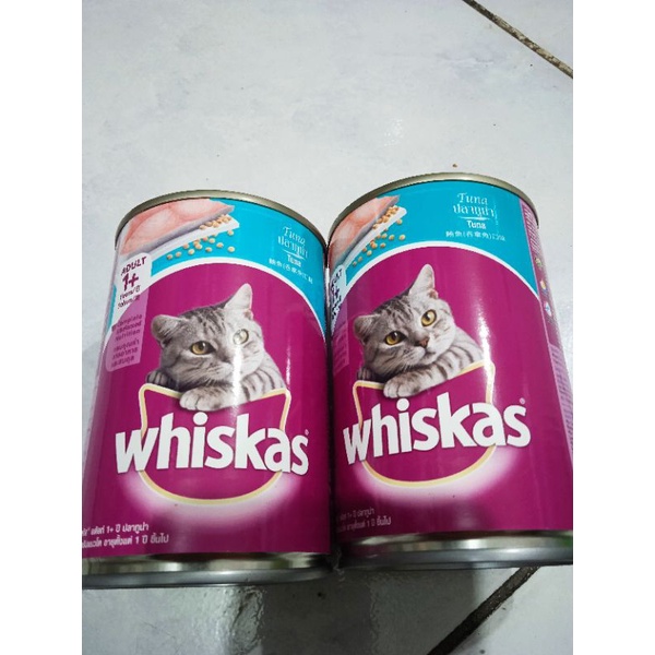 WHISKAS KALENG 400g OCEAN FISH