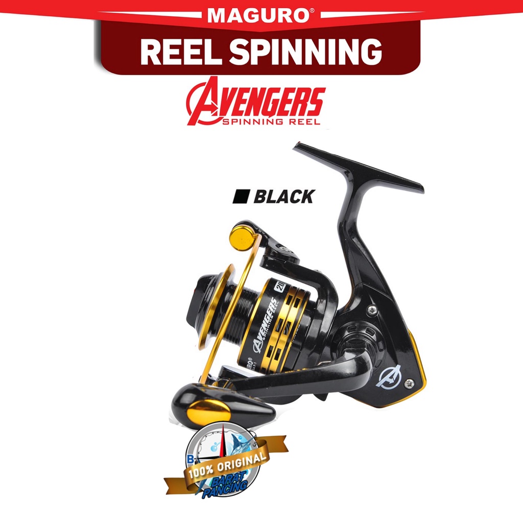 REEL MAGURO AVENGERS BLACK