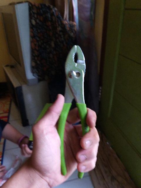 Tang Bongkar Pasang 6 ~ 8 Inch / Slip Joint Pliers Tekiro ( Jepit / Bengkok / Patah )