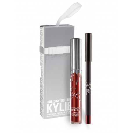 Kylie Matte Liquid Lipstick &amp; Lip Liner Holiday Edition