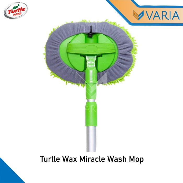 Turtle Wax Miracle Wash Mop Tongkat Pel Microfiber Pembersih Mobil