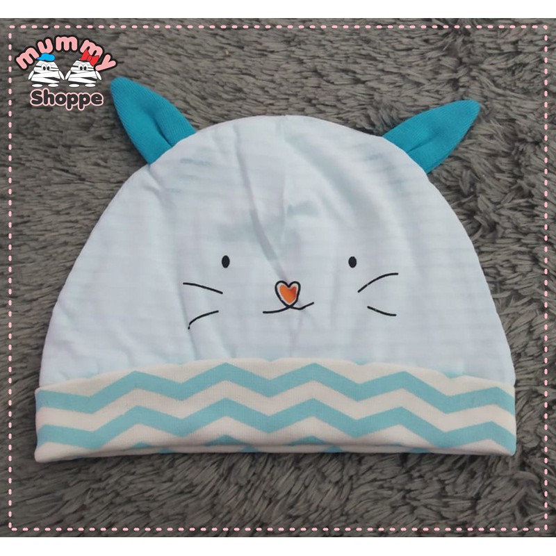 kupluk baby newborn topi wave cat