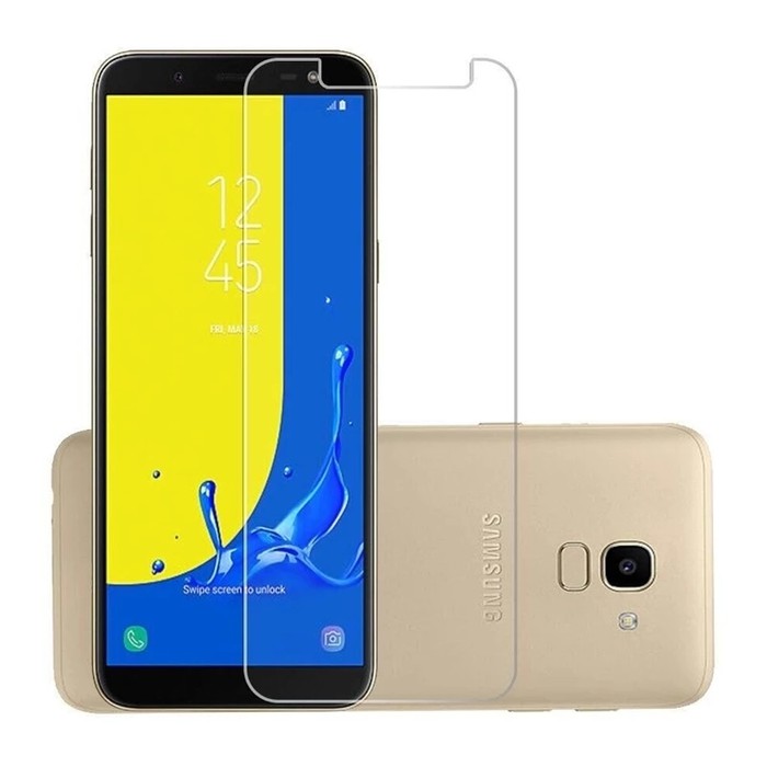 TEMPERED GLASS SAMSUNG J4 2018 ANTI GORES KACA FULL BENING - SCREEN PROTECTOR