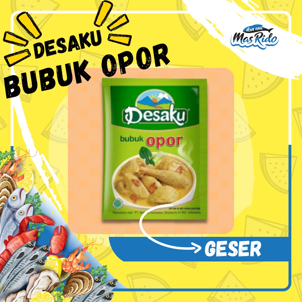 

Desaku Bumbu Bubuk Sachet Opor Kari Lodeh Gulai Bumbu Instan Termurah