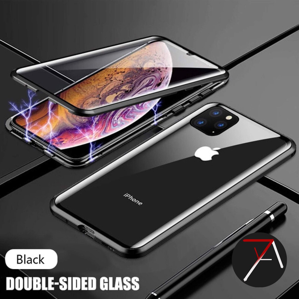 Iphone 12 Mini 12Mini Iphone12Mini Double Side Glass Magnetic Case Cover Casing Depan Belakang