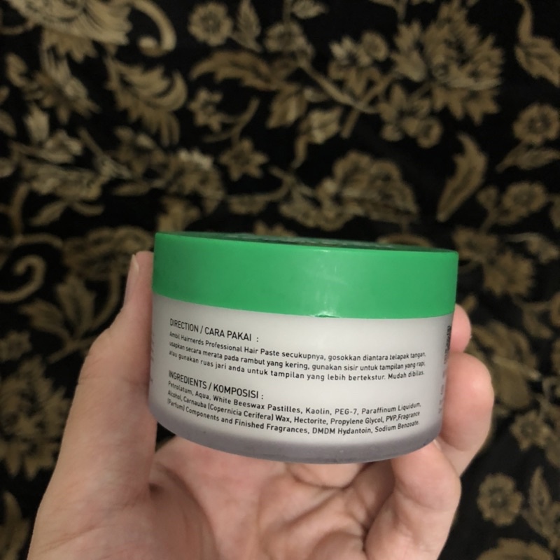 HAIRNERDS Professional Hair Styling Paste / Clay Pomade