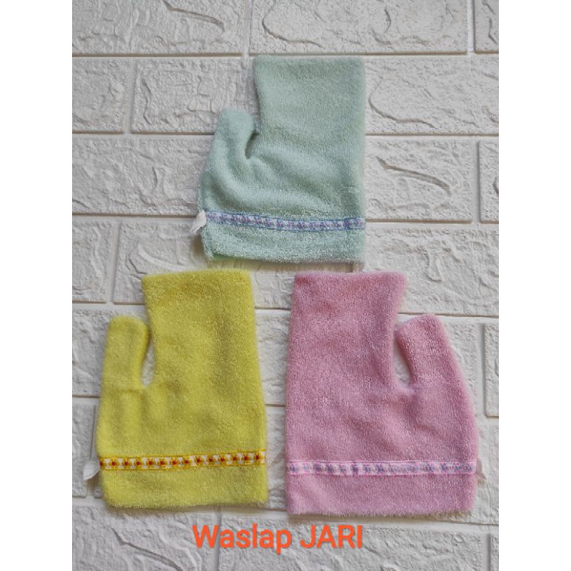 Washlap Bayi Kain Handuk Bentuk Jari &amp; Kotak