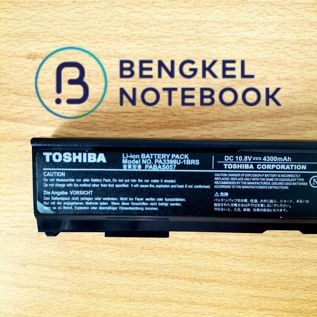 Baterai Laptop Toshiba PA3399U Satellite A100 A105 A80 M100 M105 M40 M45 M50 M5S series