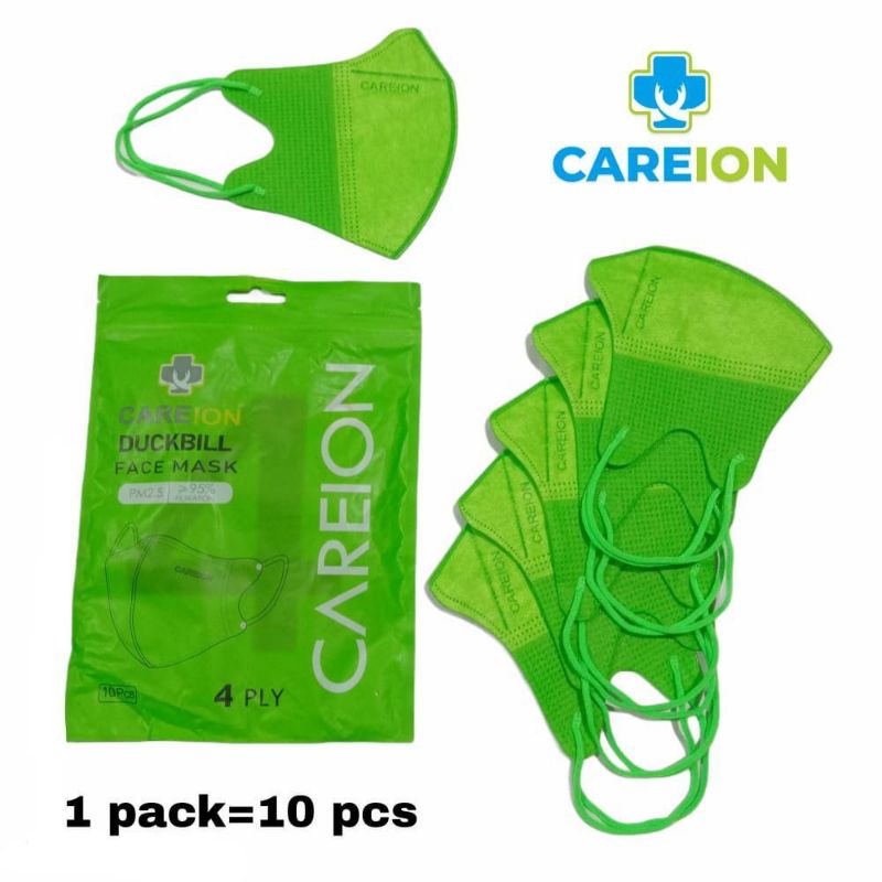 Masker Duckbill Careion ISI 10 PCS