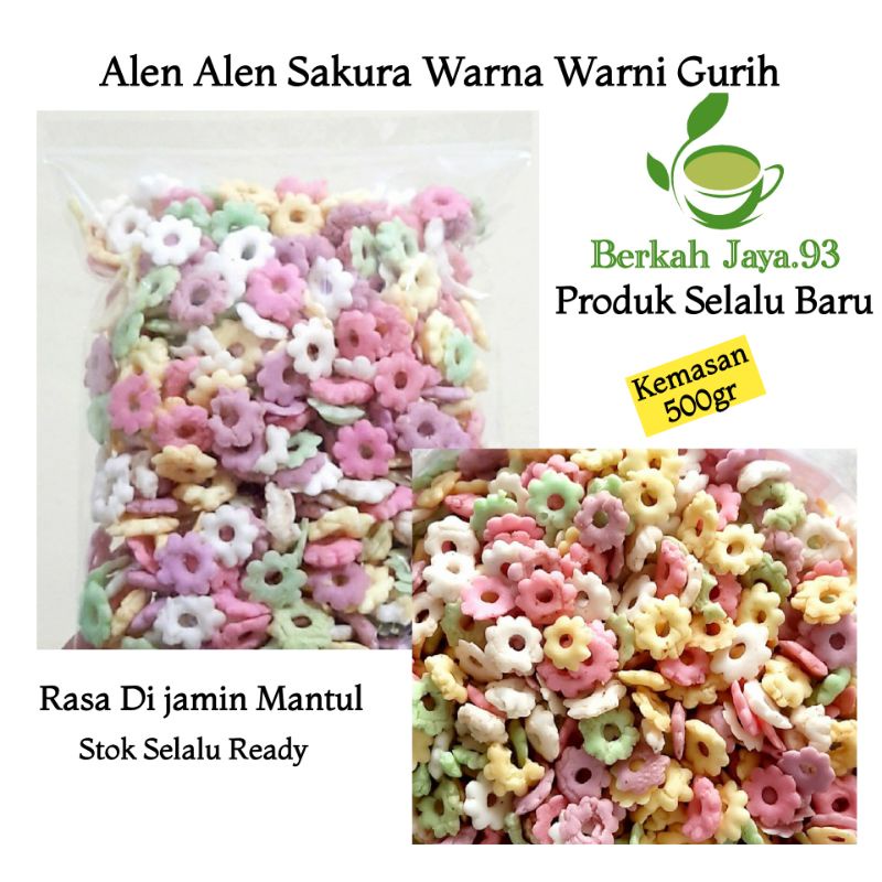 

Alen Alen Sakura Warna Warni 500gr