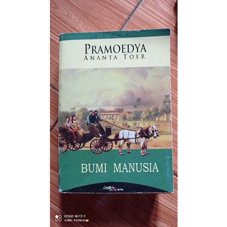 Novel. BUMI MANUSIA ( bekas pakai)