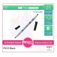 

Tombow Brush Pen Dual ABT Pro Black - PN15