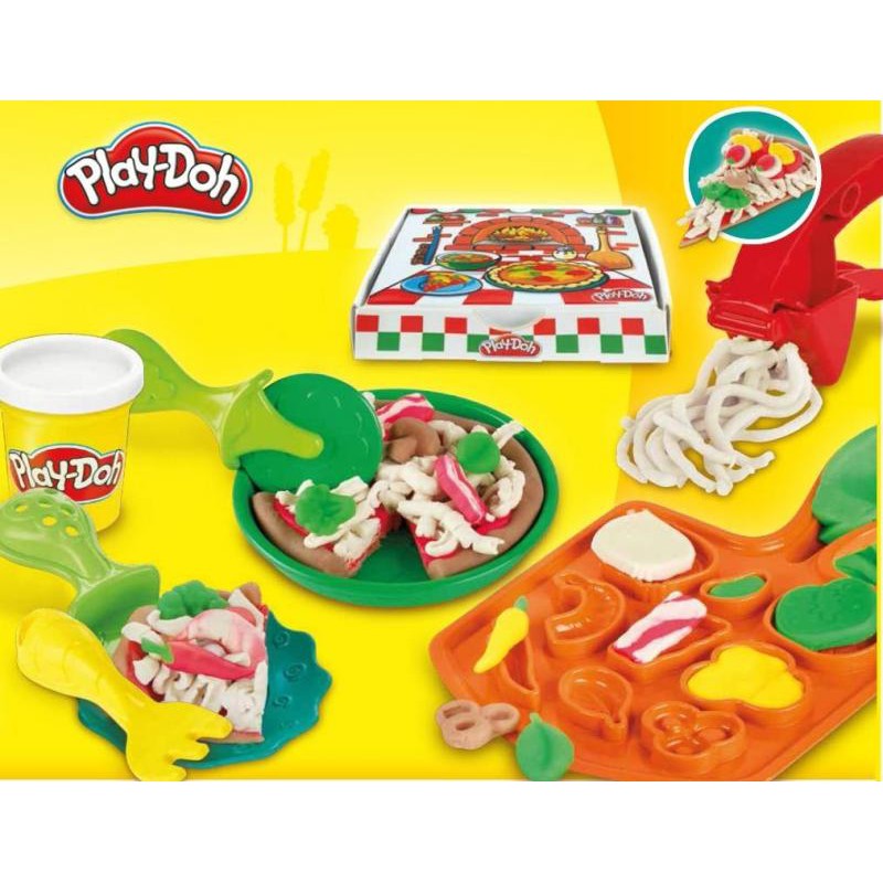 barbie play doh pizza set