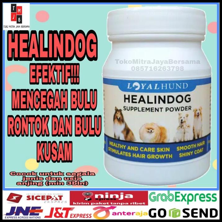 Healindog Mengatasi Bulu Kusam & Bulu Rontok Anjing Vitamin Anjing Termurah