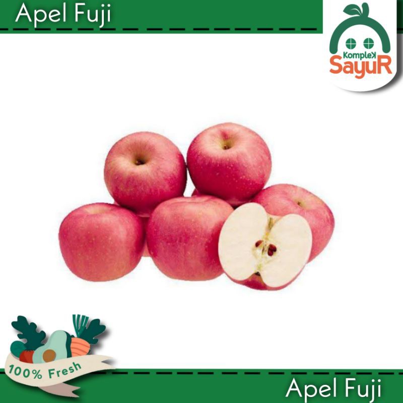 

Buah Apel Fuji Premium Segar 500 gr