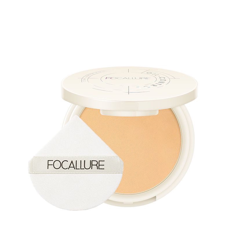 FOCALLURE Natural Oil-control Powder Stay-Matte Powder Up to 12 Hours Long Lasting FA236