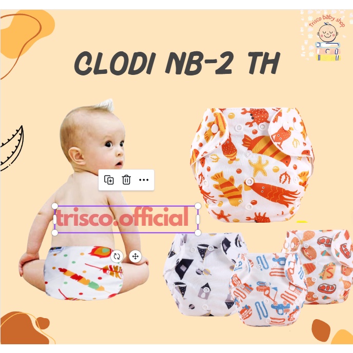 Popok Kain Clodi Snap Velcro dan Pants Jumbo sampai 18 Kg Anti Bocor