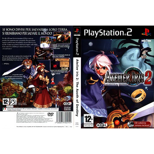 Kaset Ps2 Game Atelier Iris 2 - The Azoth of Destiny