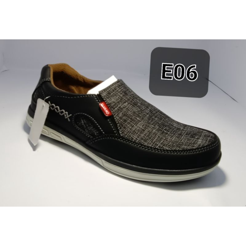 sepatu sneakers kulit PU ori import sepatu fashion pria