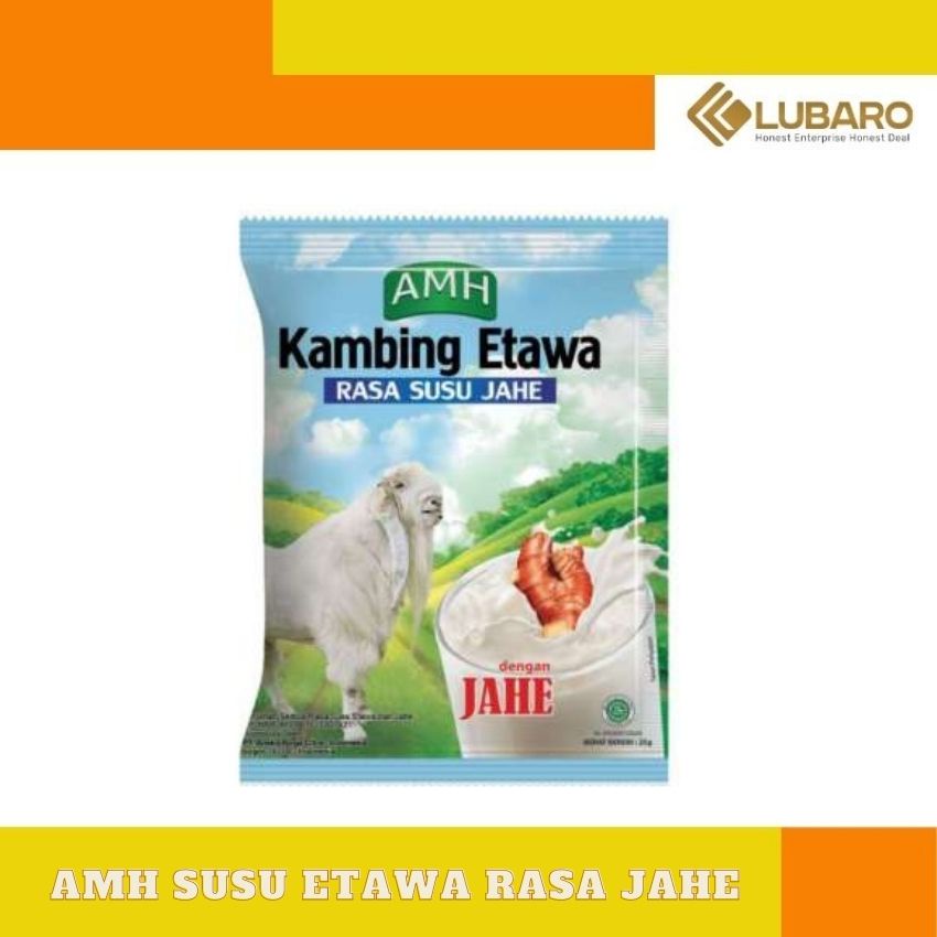 

PROMO|Susu Kambing Etawa FULL CREAM AMH (sachet) dengan Jahe Merah